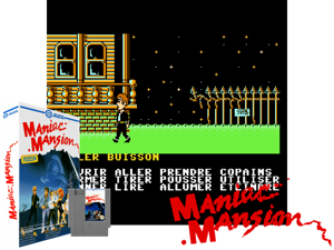 Maniac Mansion (F) [!] Cover